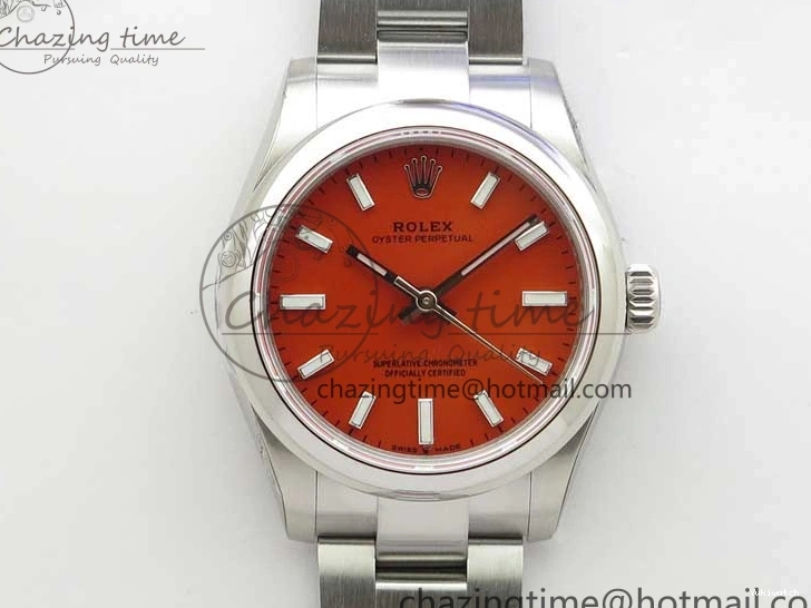 6T15 Red 277200 Best Perpetual Bracelet Oyster Edition SS EWF 31mm on Dial 0320